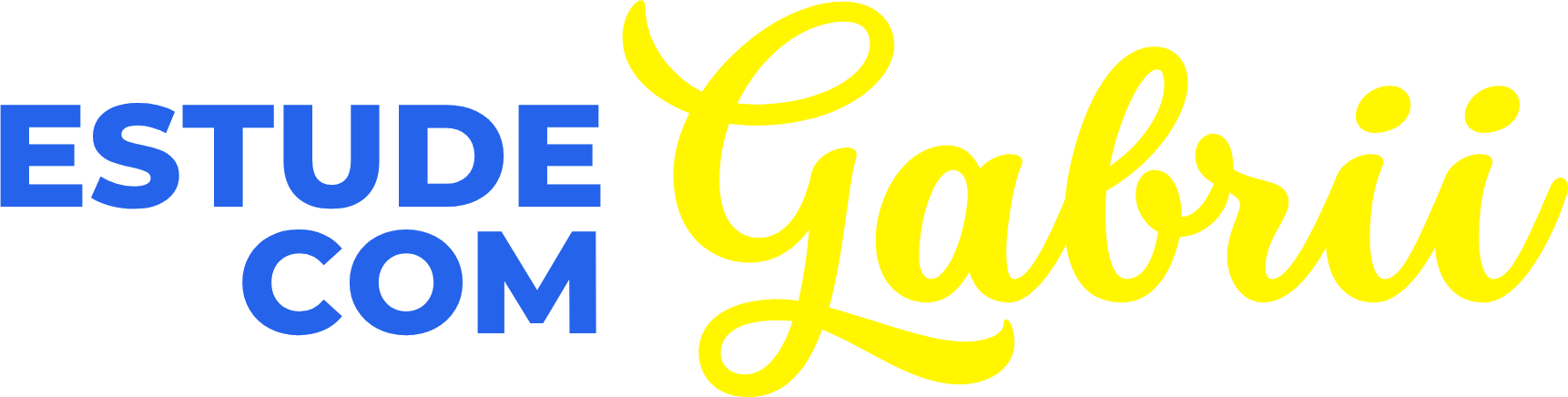 Estude com Gabrii Logo